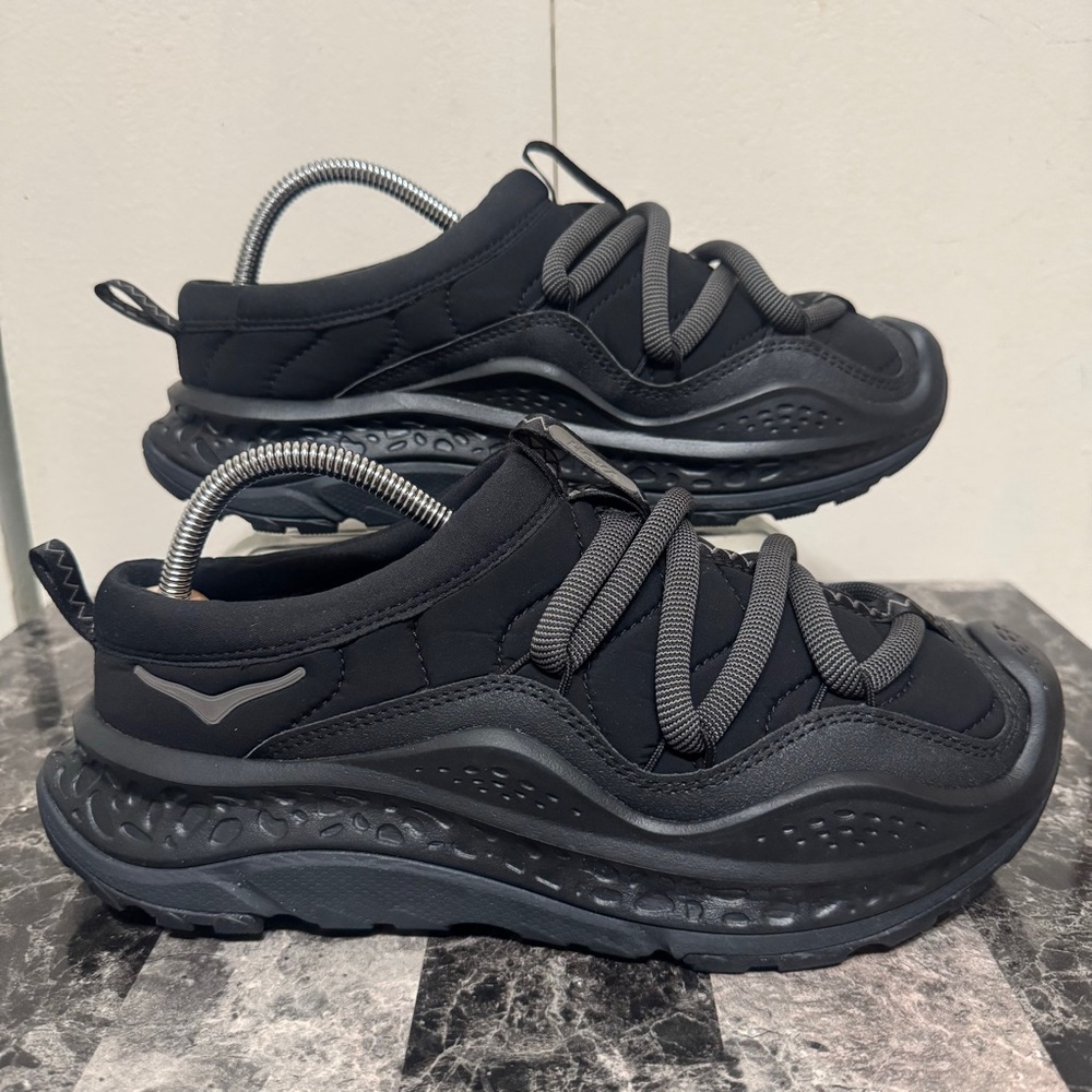 Hoka One One Ora Primo Recovery Shoes Black Women's Size 10  1141570-BBLC